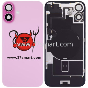 iPhone 16 Cover Back Disassemble Used+Flex NFC Grade A Pink