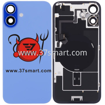 iPhone 16 Plus Cover Back Disassemble Used+Flex NFC Grade A Blue