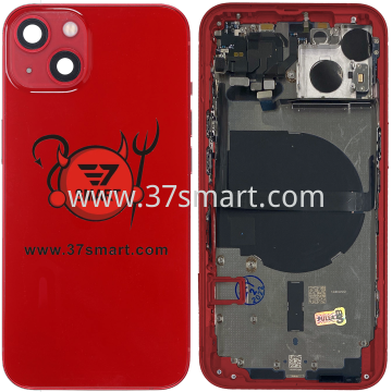 iPhone 13 Cover Back Removed From Phone+Flex Complete Grado A Red