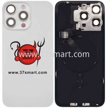 iPhone 15 Pro Max Cover Back+NFC Grado A Bianco