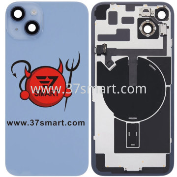 iPhone 14 Plus Cover Back+NFC Removed From Phone Grade A Blue