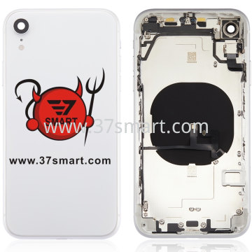 iPhone Xr Cover Back+Flex Complete Used Removed From Phone Grade A Bianco