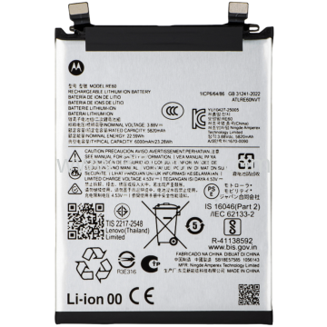 Motorola Edge 60 Pro RE60 Service Pack Battery Bulk