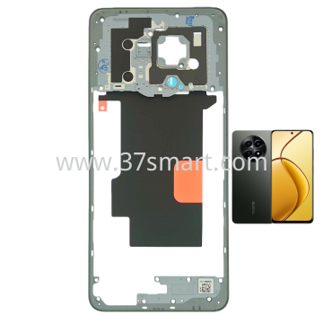 Realme 12x 5G 2024 Middle Cover+NFC Schwarz