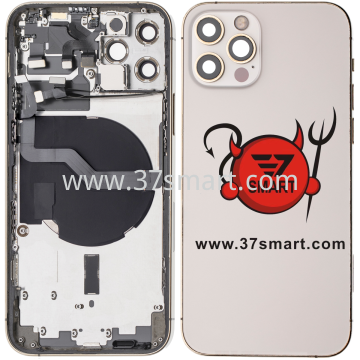 iPhone 12 Pro 拆机后盖 带小配件 金色