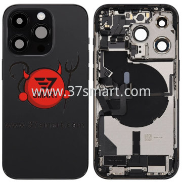 iPhone 14 Pro Cover Back+Flex Complete Removed From Phone Grade A Black