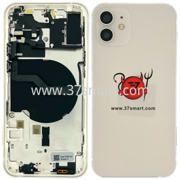iPhone 12 Mini Cover Back+Flex Completo Removed From Phone Grade A Weiß
