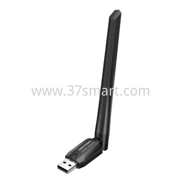 Vention Adapter WiFi Dual Band with Antenna Bluetooth 5.0 AC650 KDUB0 Nero