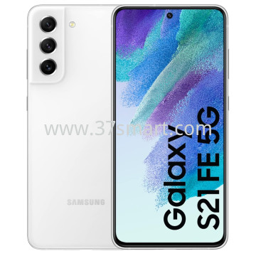 Samsung S21 FE G990 128GB Telefono Demo, Non Può Telefonare. Utilizzabile Solo per Pezzi Ricambi Weiß
