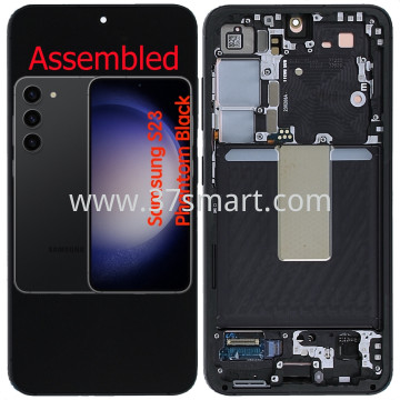 Samsung S23 2023 S911 Service Pack Display (Assembled) Schwarz