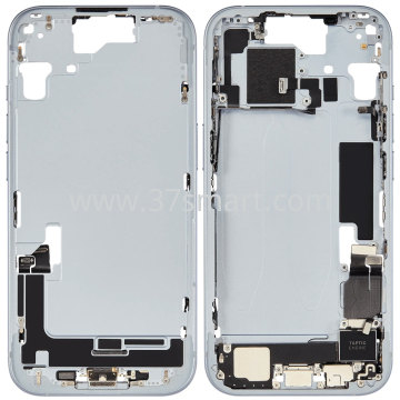 iPhone 15 Cover Middle+Flex Completo Disassemble Grado A Blu