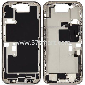 iPhone 16 Pro Middle Cover+Flex Completo Smontato da Cellulare White