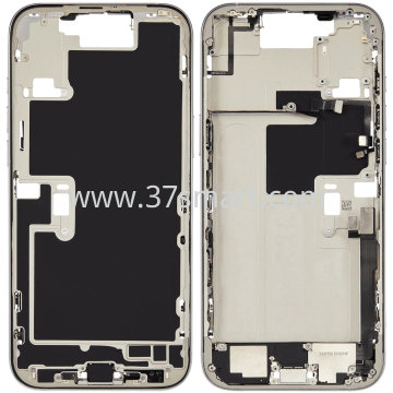 iPhone 16 Pro Max Disassemble Cover Middle+Flex Complete Bianco