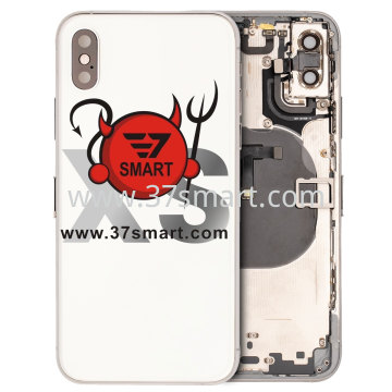 iPhone Xs Cover Back+Flex Completo Smontato da Cellulare Grade A White