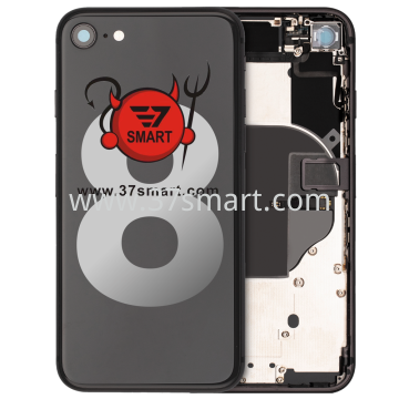 iPhone 8G Cover Back+Flex Completo Smontato da Cellulare Grade A Nero