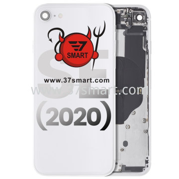 iPhone SE 2020, iPhone SE 2022 Cover Back+Flex Completo Smontato da Cellulare Grade A Weiß