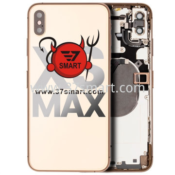 iPhone Xs Max Cover Back+Flex Completo Grade A Smontato da Cellulare Oro