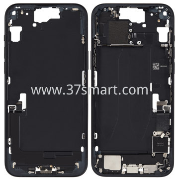 iPhone 15 Plus Middle Cover+Flex Smontato da Cellulare Nero