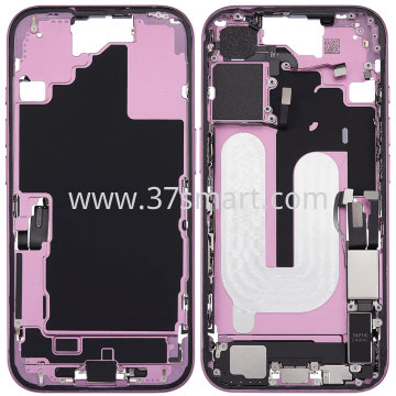 iPhone 16 Middle Cover+Flex Complete Disassemble Used Rosa