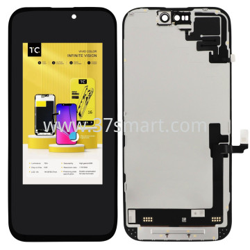 iPhone 16 TC Incell Lcd+Touch Compatible Nero