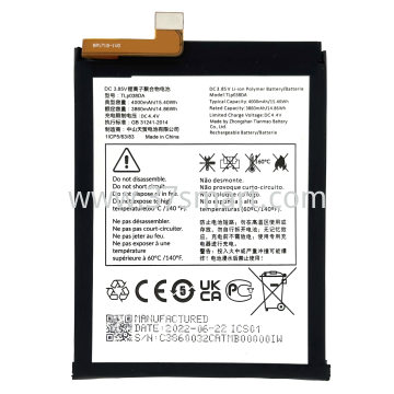 TCL 305i TLP038DA Batteria Disassemble 4000mAh Bulk