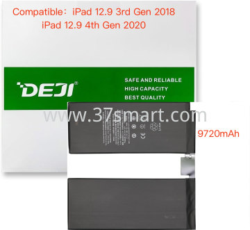 iPad 12.9 3rd 2018, iPad 12.9 4th 2020 A2043 Compatible DEJI Batteria 9720mAh Blister