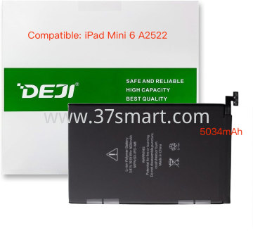 iPad Mini 6 Compatible DEJI A2522 Batteria 5034mAh Blister