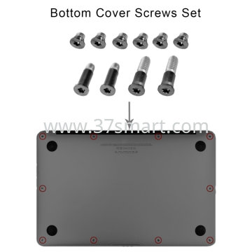 MacBook Air Bottom Cover Screws 10pcs Black