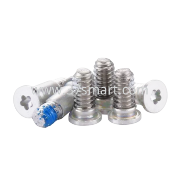 MacBook Pro Bottom Cover Screws 6pcs Silber