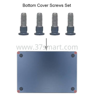 MacBook Air Bottom Cover Screws 4pcs Nero