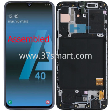 Samsung A40 2019 A405F Service Pack Display (Assembled) Schwarz
