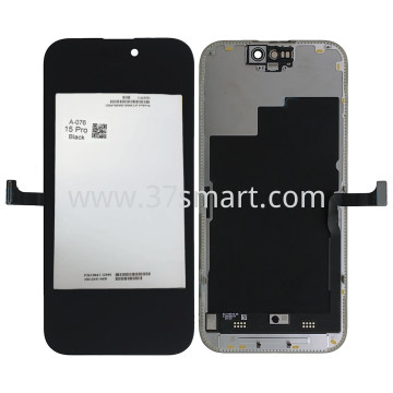 iPhone 15 Pro Display With Service Pack Box Schwarz