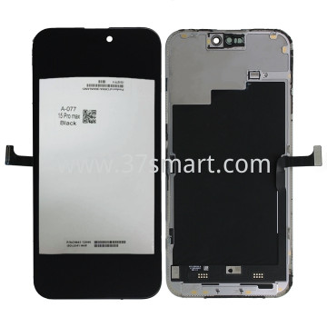 iPhone 15 Pro Max Display With Service Pack Box Schwarz