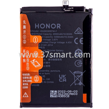 Honor 70 Lite Honor X6 HB496590EFW Service Pack Battery Bulk