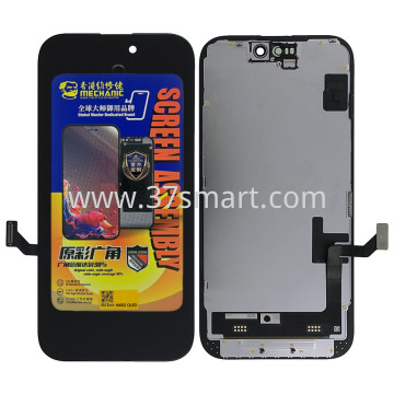 iPhone 15 Mechanic Hard-Oled Lcd+Touch Black