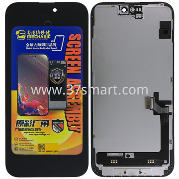 iPhone 15 Plus Mechanic Hard-Oled Lcd+Touch Black