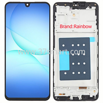 Samsung A17 5G 2025 A176 Compatible TFT Lcd+Touch+Frame (Brand: RAINBOW) Black