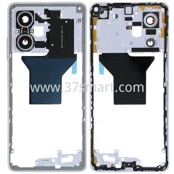 Redmi Note 12 Pro 5G Service Pack Middle Cover White