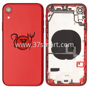 iPhone Xr 拆机后盖+小配件 外观完美 红色