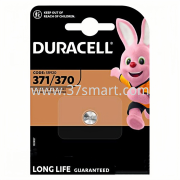 Duracell Batterie Silver Oxide, Knopfzelle, 370/371, SR69, 1.5V(067820) Blister