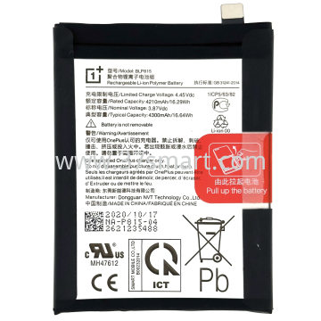 OnePlus Nord N10 5G BLP815 Battery Disassemble Bulk