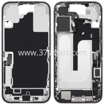 iPhone 16 Middle Cover+Flex Complete Disassemble Used Weiß