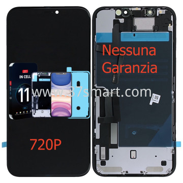iPhone 11 ZY HD Incell 720P(aSI) Lcd+Touch (Factory Price, NO WARRANTY) Black