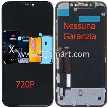 iPhone Xr ZY HD Incell 720P(aSI) Lcd+Touch (Factory Price, NO WARRANTY) Schwarz