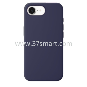 Compatibile iPhone 16e Silicone Case Midnight Blue
