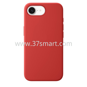 Compatibile iPhone 16e Silicone Case Red