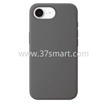 Compatibile iPhone 16e Silicone Case Carbon Black