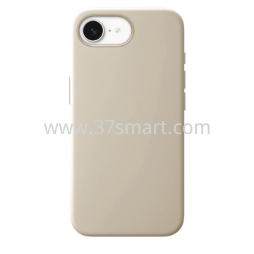 Compatibile iPhone 16e Silicone Case Light Gray