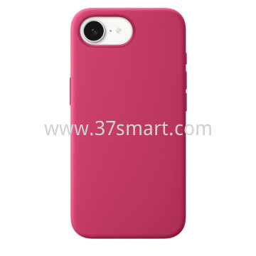 Compatibile iPhone 16e Silicone Case Rose red