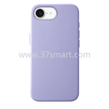 Compatibile iPhone 16e Silicone Case Elegant purple